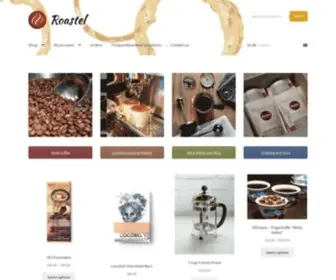 Roastel.com(Premium, fresh coffee roasters in Trinidad and Tobago) Screenshot