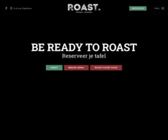 Roastleeuwarden.nl(Restaurant Roast in Leeuwarden) Screenshot