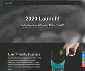 Roastrite.com(Coffee Density & Moisture Meter) Screenshot