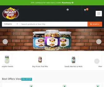 Roastwayfoods.in(ROAST WAY FOODS) Screenshot