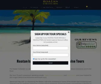 Roatancollection.com(Roatan Island Shore Excursions) Screenshot