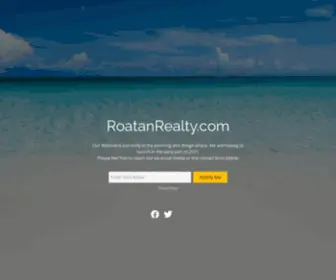 Roatanrealty.com(Roatan Real Estate) Screenshot