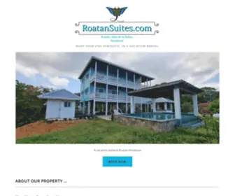 Roatansuites.com(Roatan) Screenshot