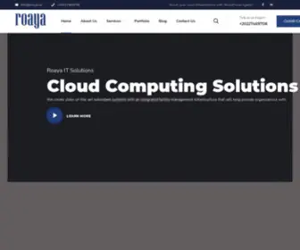 Roaya.co(Roaya IT Solutions) Screenshot