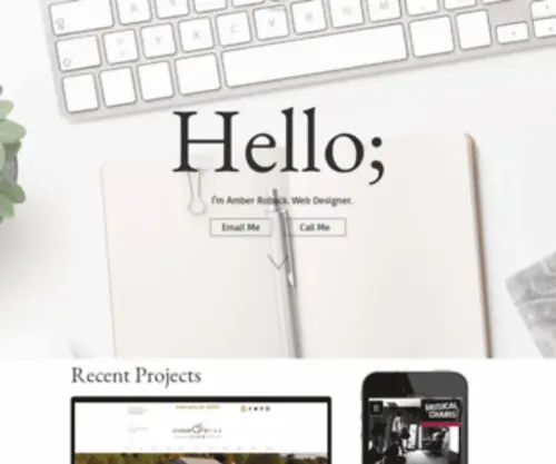 Robackwebdesign.com(Freelance Graphic And Web Designer) Screenshot