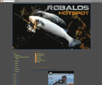 Robaloshotspot.com(Robalos Hot Spot) Screenshot