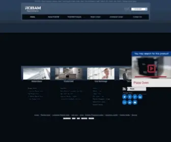 RobamGlobal.com(ROBAM Kitchen Appliances) Screenshot
