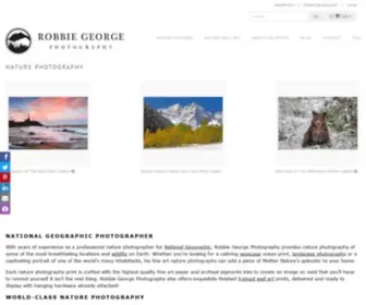 Robbiegeorgephotography.com(Nature Photography) Screenshot