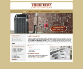 Robbinsairinc.com(Robbins Air Inc) Screenshot