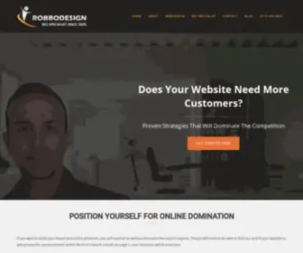 Robbodesign.com(Montreal SEO and Web Design Experts) Screenshot