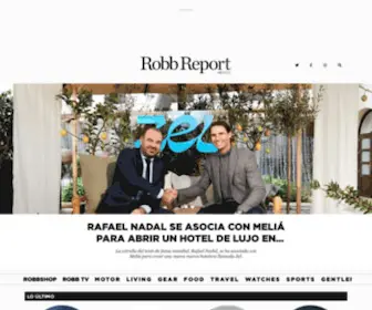 Robbreport.mx(Robb) Screenshot