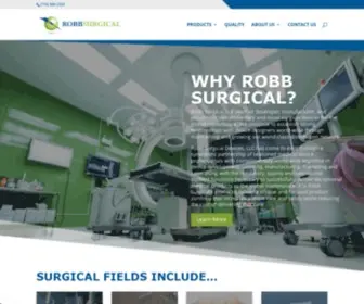 Robbsurgical.com(Robb Surgical) Screenshot