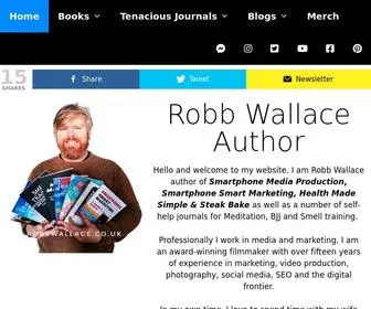 Robbwallace.co.uk(Robb Wallace Author) Screenshot