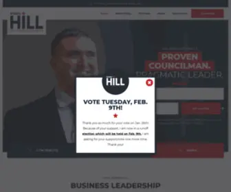 Robbyhill.com(Robby Hill For Florence City Council District 3) Screenshot