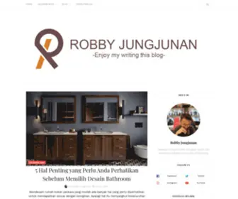 Robbyjungjunan.com(Robby Jungjunan) Screenshot