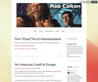 Robcolton.com(Rob Colton) Screenshot