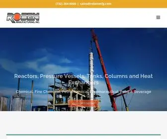 Robenmfg.com(Roben Manufacturing) Screenshot
