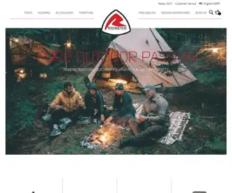 Robens.de(Tents, sleeping bags and mats with focus on weight, functionality and outstanding quality combined with superb performance and great value delivering genuine value for money) Screenshot