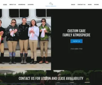 Robeq.com(Robinson Equestrian) Screenshot