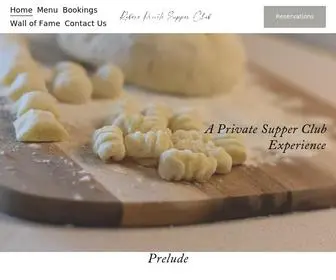 Robereprivatesupperclub.org(Robere Private Supper Club) Screenshot