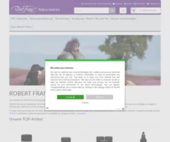 Robert-Franz-Naturwaren.de(Robert Franz Naturwaren Shop) Screenshot