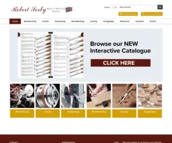 Robert-Sorby.co.uk(Robert Sorby Ltd) Screenshot
