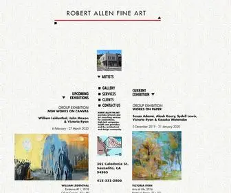 Robertallenfineart.com(Robert Allen Fine Art) Screenshot