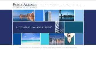 Robertallenlaw.com(Robert Allen Law) Screenshot