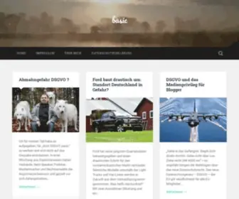 Robertbasic.de(Spinnen, Denken, Lachen) Screenshot