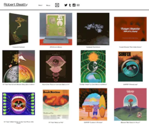 Robertbeattyart.com(Robert beatty) Screenshot
