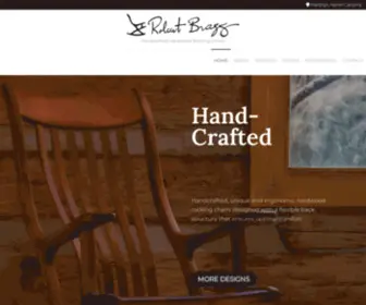 Robertbragg.com(Handcrafted Hardwood Rocking Chairs by Robert Bragg) Screenshot