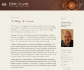 Robertbrumet.com(Robert Brumet) Screenshot