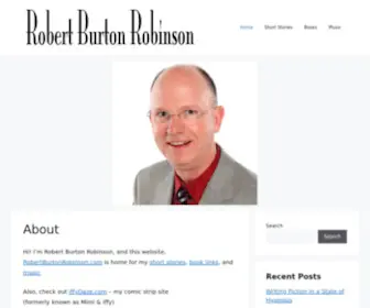 Robertburtonrobinson.com(Murder mysteries) Screenshot