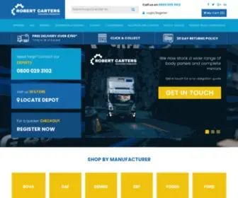 Robertcarters.co.uk(Roberts Carters Automotive Parts) Screenshot