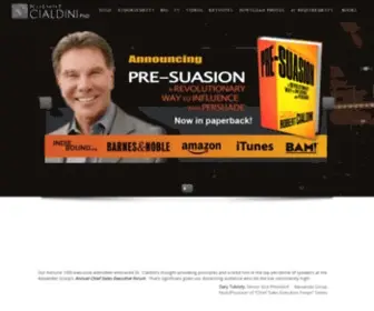 Robertcialdinibf.com(Robert Cialdini) Screenshot