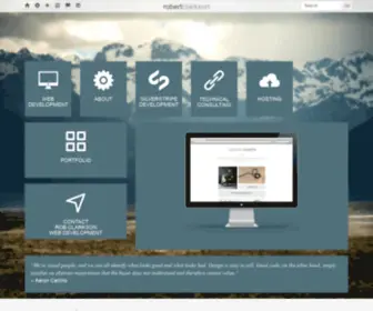 Robertclarkson.net(Queenstown Web Design & Development Agency) Screenshot