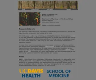 Robertcudmore.org(Cudmore Lab) Screenshot