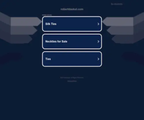Robertdaskal.com(Silk) Screenshot