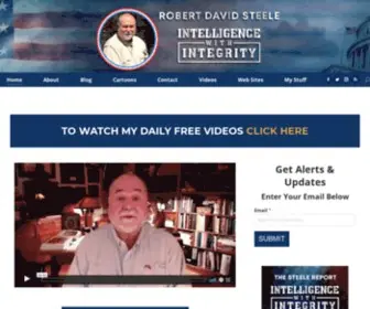 Robertdavidsteele.com(Intelligence with Integrity) Screenshot