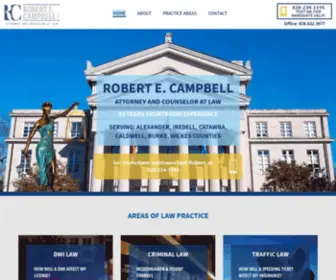 Robertecampbell.com(Robert E. Campbell) Screenshot