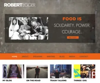 Robertegger.org(Robert Egger) Screenshot
