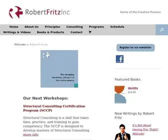 Robertfritz.com(Home of the Creative Process) Screenshot