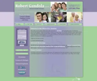 Robertgandoladds.com(San Diego Dentist) Screenshot