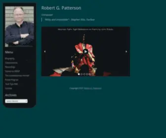 Robertgpatterson.com(Robert G) Screenshot