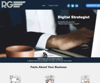 Robertgreeneiii.com(I'm a Digital Marketing Strategist​​​​​​​. My specialty) Screenshot