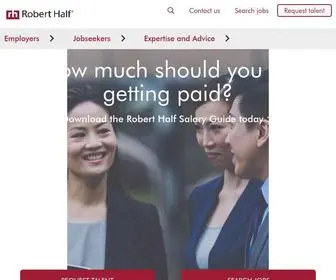 Roberthalf.com.hk(Robert Half®) Screenshot