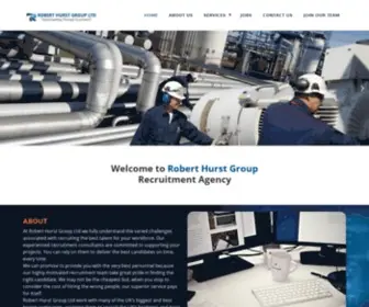 Roberthurstgroup.co.uk(Recruiting the best talent for HVAC) Screenshot