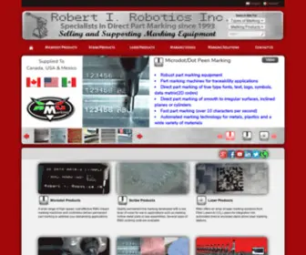 Robertirobotics.com(Robotics Inc) Screenshot