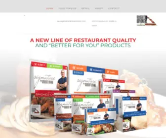 Robertirvinefoods.com(Robert Irvine Foods) Screenshot