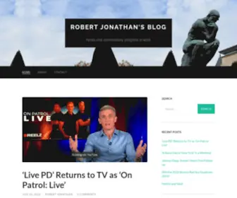 Robertjonathan.com(News and commentary) Screenshot